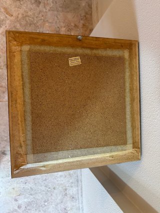 Espejo decorativo madera y mosaico (artesanal)