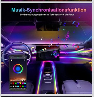 Luces LED GPJYD para interior de coche