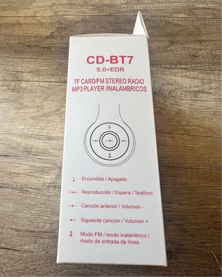 Auriculares Inalámbricos CD-BT7 Bluetooth 5.0