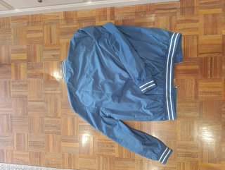 Chaqueta bomber azul