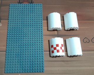 Lotto 1,5 kg di pezzi LEGO singoli