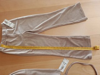 Conjunto niña terciopelo con bolso marca 8 años