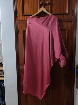 Vestido Zara Rosa Talla Única