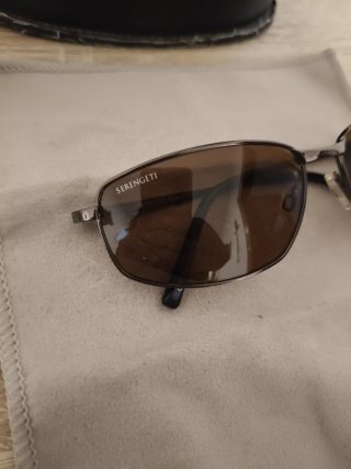 Gafas de sol Serengeti Marrones y Negras