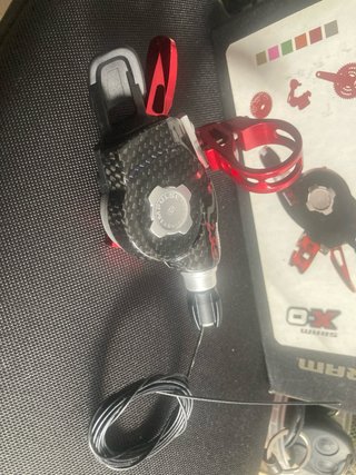SRAM X0 Trigger 3x9v Rojo Nuevo