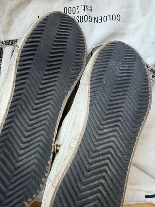 Golden Goose Slide Beige/Blanco