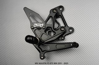 Estriberas retrasadas MV AGUSTA F3 675 800 2011 25