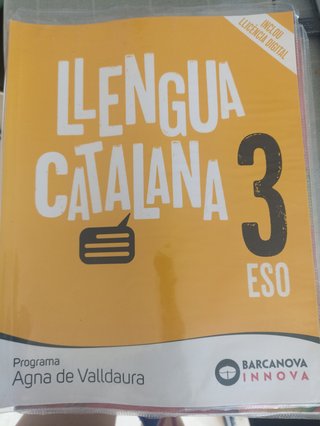Libro Lengua Catalana 3ºESO