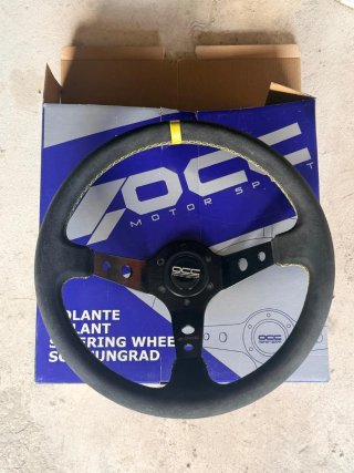 Volante desplazado
