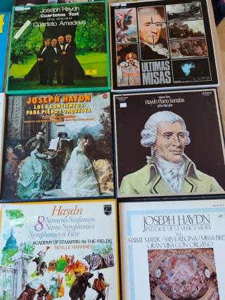Vinilos. Haydn. Música Clásica Joseph Haydn.