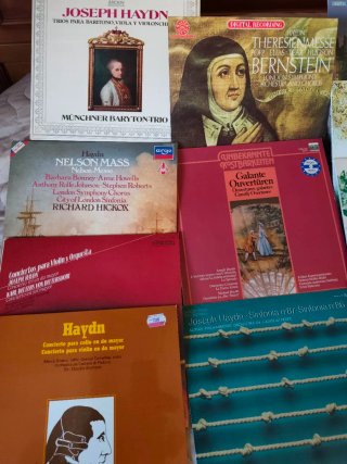 Vinilos. Haydn. Música Clásica Joseph Haydn.