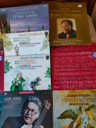 Vinilos. Haydn. Música Clásica Joseph Haydn.