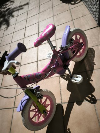 Bicicleta infantil Minnie Mouse