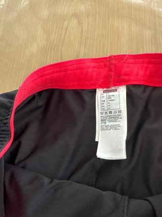 Pantalones cortos deportivos Domyos negros y rosas