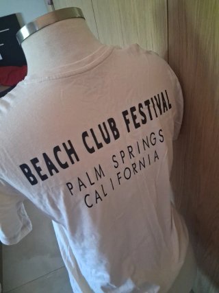 Camiseta Zara Blanca Verano Talla S