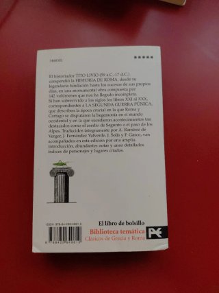 La Segunda Guerra Púnica Tomo I: Libros XXI-XXV
