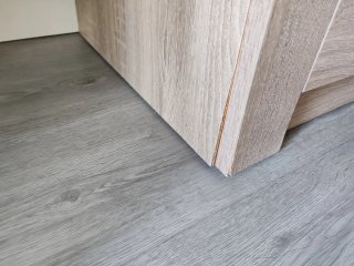 Mueble de salón modular madera clara