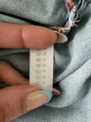 Camisa vaquera azul