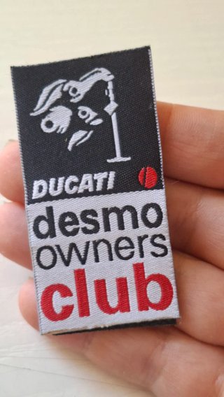 Ducati desmo club toppa
