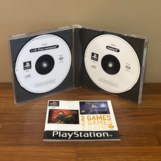 PlayStation 1 - 2 Giochi: MediEvil + C-12
