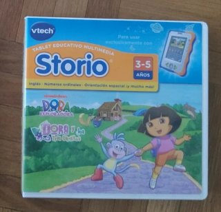 Tablet Vtech Storio con juegos Hello Kitty y Dora