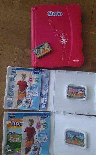 Tablet Vtech Storio con juegos Hello Kitty y Dora