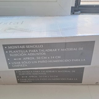 BALDA BANDEJA CRISTAL BAÑO
