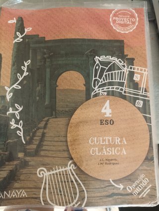 Libro Cultura Clásica 4oESO