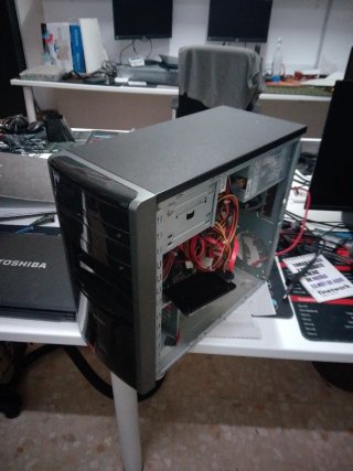 PC Sobremesa Edion Negro/Gris
