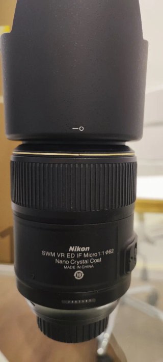 Objetivo Nikon AF-S 105mm f/2.8G VR Micro
