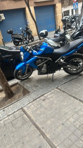 Kawasaki Er6n Azul