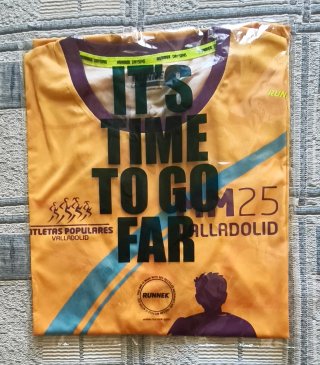 Camiseta Medio Maratón Valladolid 2025