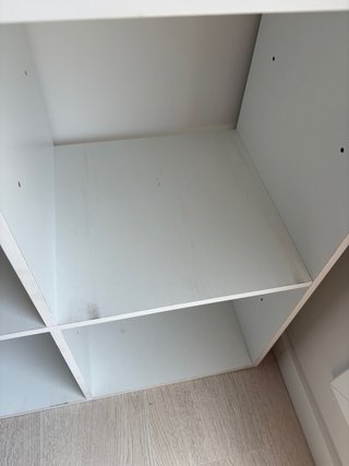 Estantería modular blanca