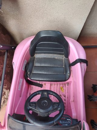 Coche infantil rosa