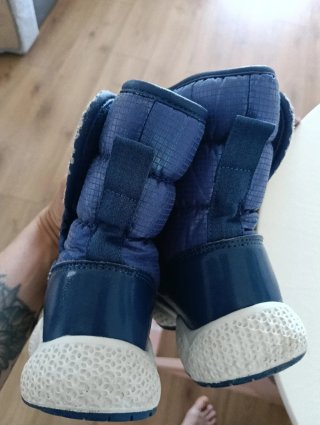 Botas descansos niño/niña nieve talla 28