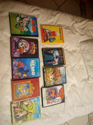 DVD Harry Potter y otras de Disney, pixar, warner
