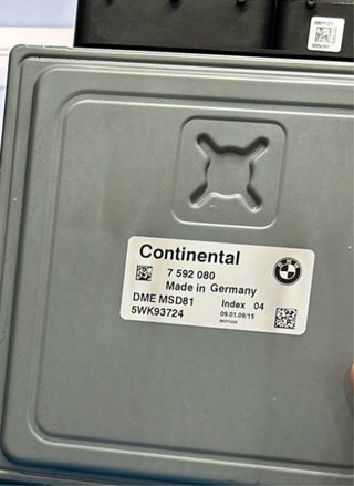 Centralita BMW DME MSD81 Index 04