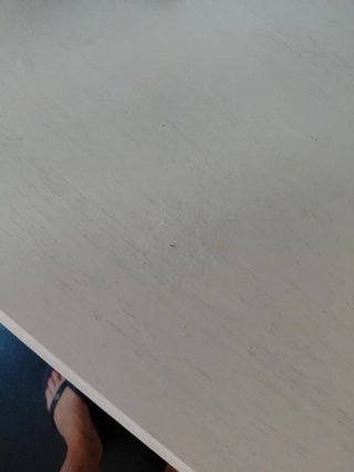 Escritorio blanco Ikea madera
