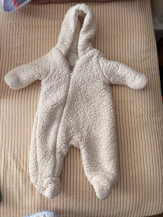 Buzo Zara 1-3 meses peluche