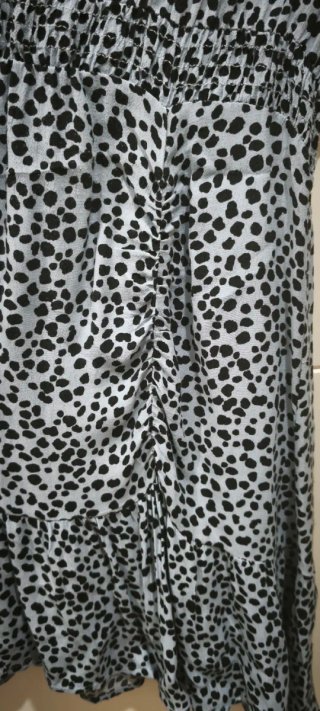Vestido mini estampado Stradivarius