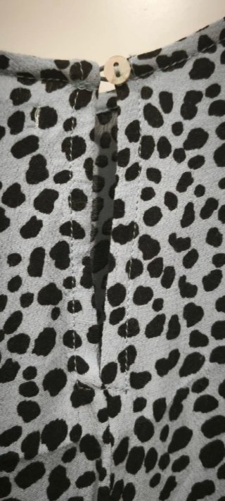 Vestido mini estampado Stradivarius