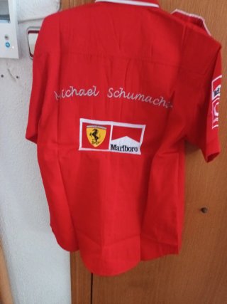 Camisa Ferrari Talla M de adulto