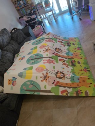Alfombra infantil 193x177 cm