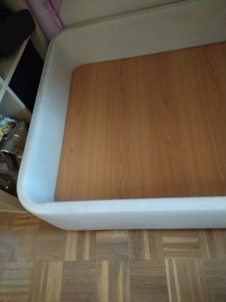 Canapé tapizado 90x200 cm