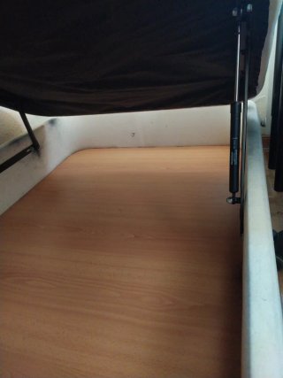 Canapé tapizado 90x200 cm