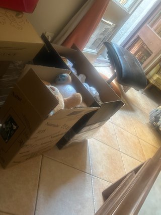 Caja de cartón para mudanza