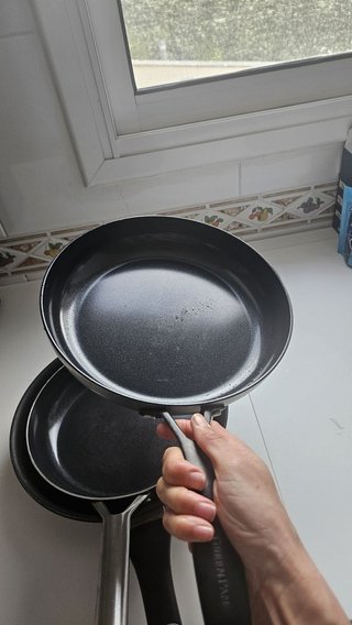 Lote sartenes Tefal GreenPan set cocina