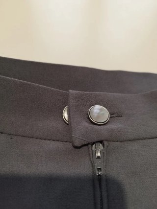 Gonna vintage Pierre Cardin viscosa acetato