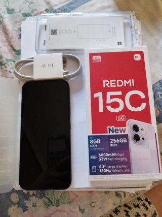 Xiaomi Redmi 15C 5G 256GB Negro Nuevo