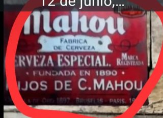 Cartel Cervecería y 3 Placas Madera